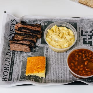 Sliced Brisket Dinner