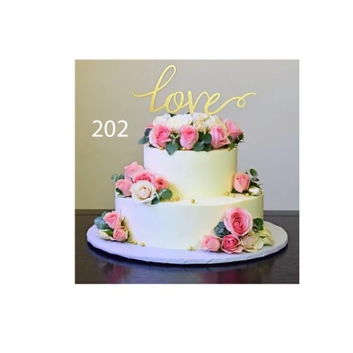Tiered Cake-Smoothed Iced Elopement- 24 hour Notice Required.