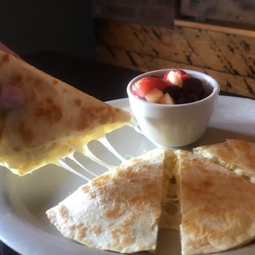 Breakfast Quesadillas.