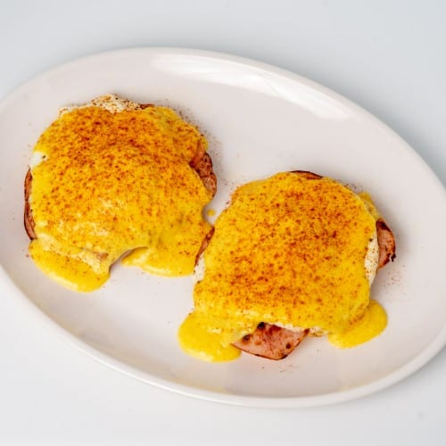 Eggs Benedict.