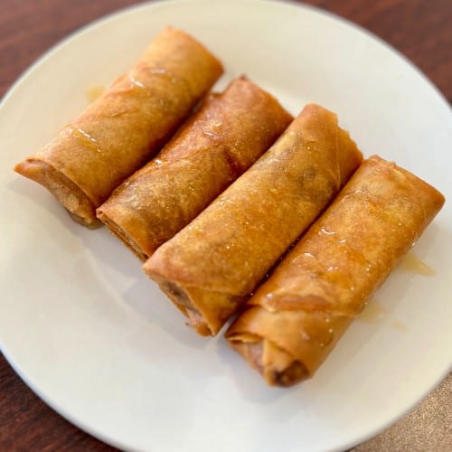 48. Deep Fried Banana Rolls.