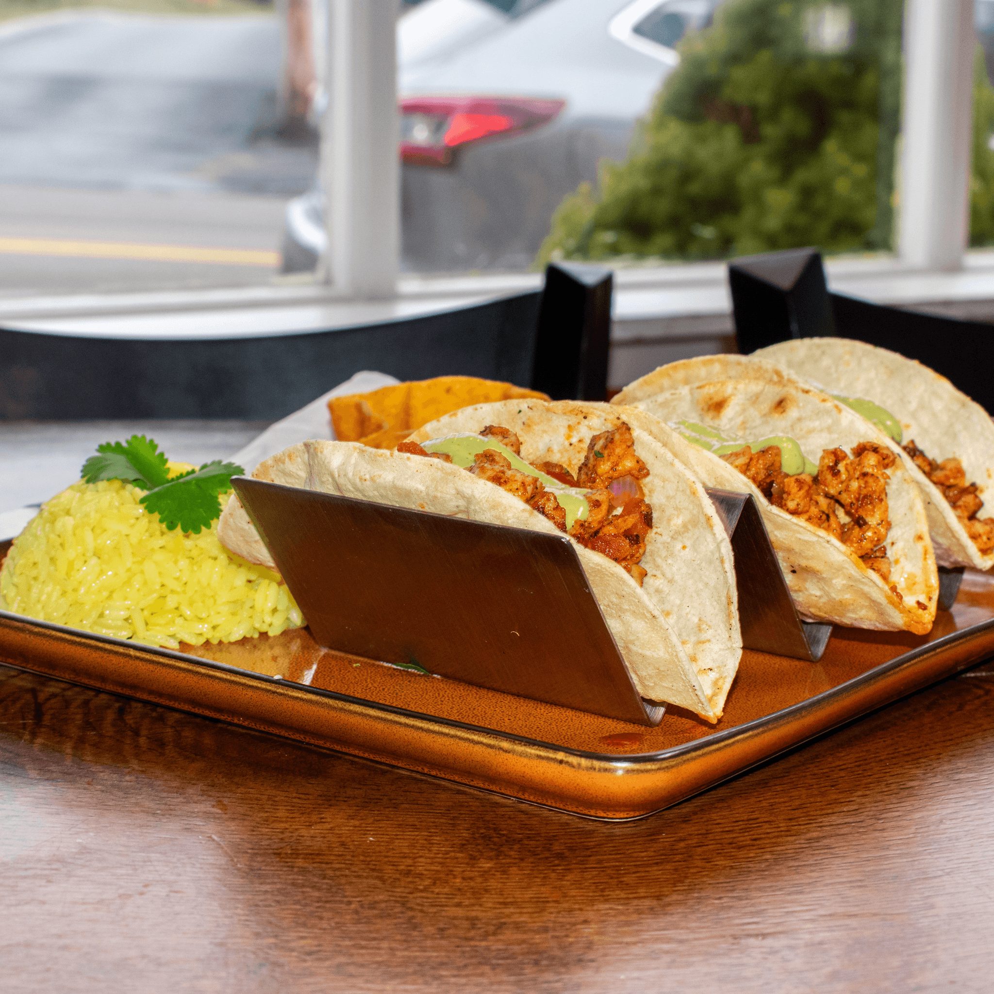 Vegetarian Taco (Vegetariano).