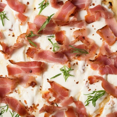 Chicken Bacon Ranch Pizza.