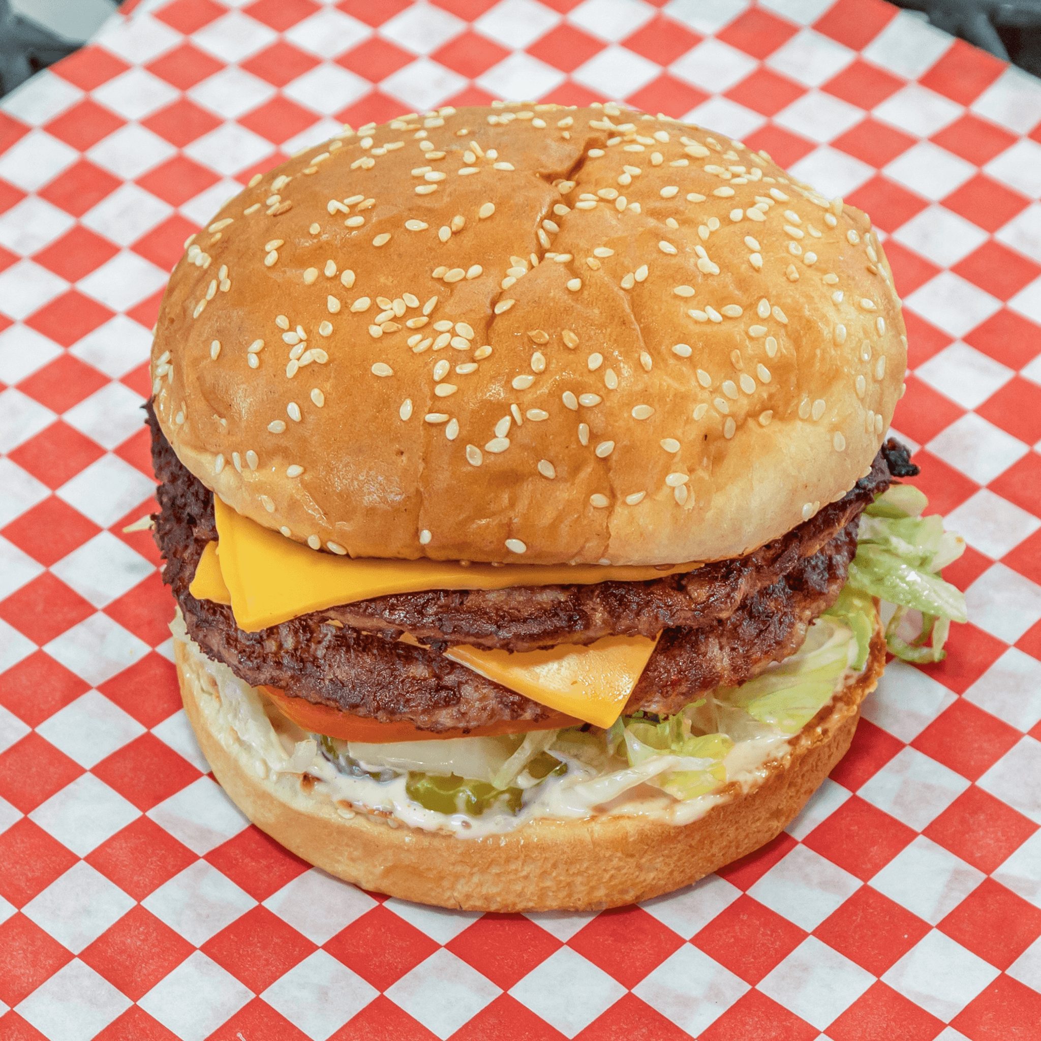 Double Cheeseburger Basket.