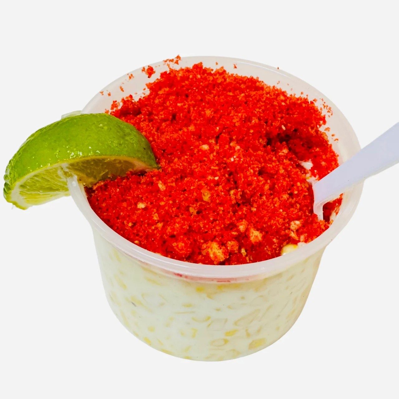 Hot Cheetos Esquites.