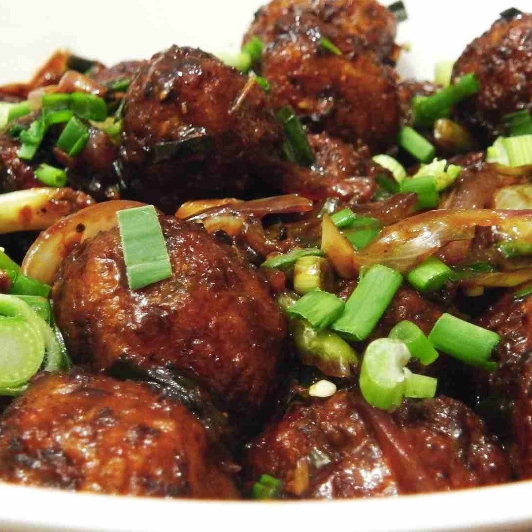 Vegetable Manchurian.
