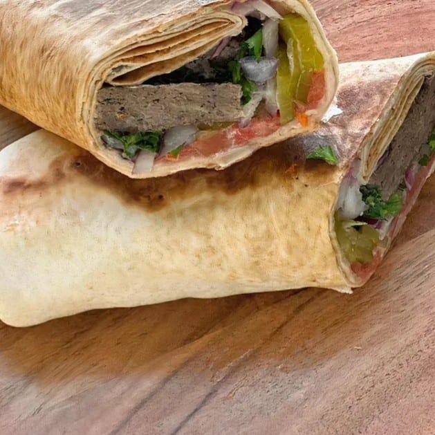 Lamb Kabob Wrap.
