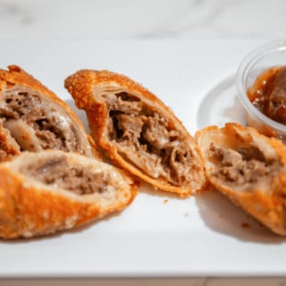 Cheezsteak Egg Rolls