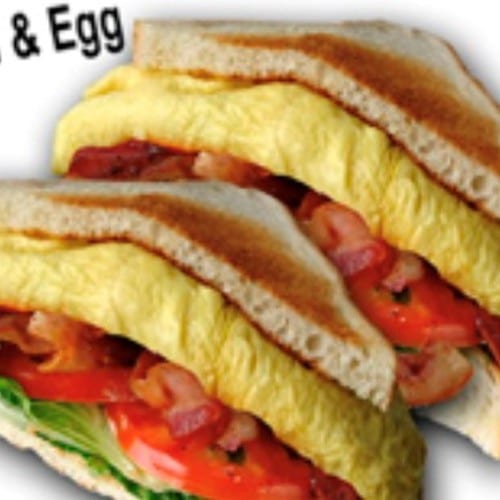 Bacon & Egg Sandwich.