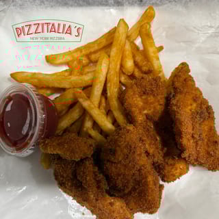 Chicken Fingers & Fries Sandwich