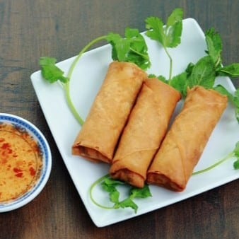 Ap1. Fried Crispy Egg Rolls.