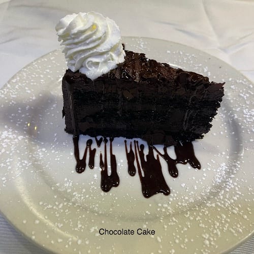 Chocolate Cake.