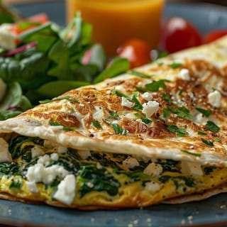 Grecian Florentine Omelette