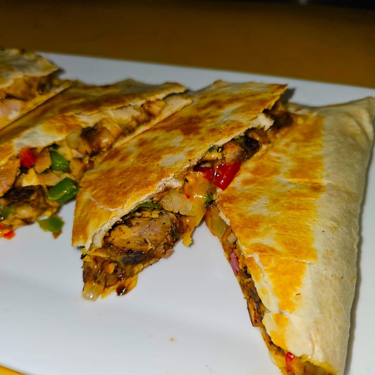 Try Our Irresistible Chicken Quesadilla Delight!