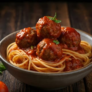 Spaghetti and Meatballs