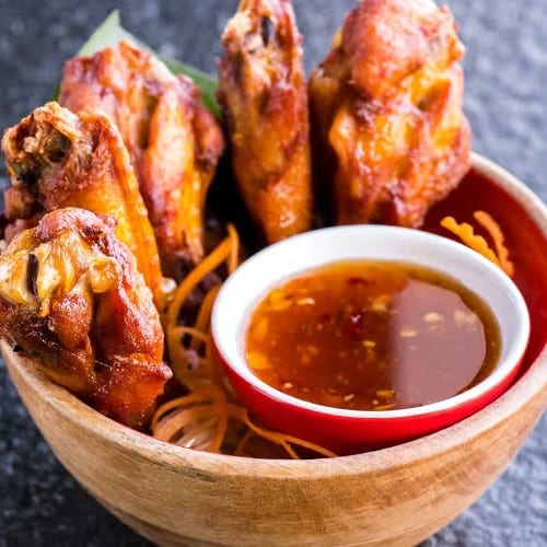 Fried Chicken Wings.