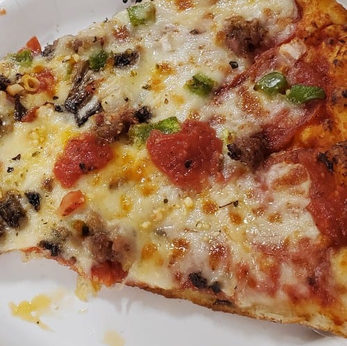 Supreme Pizza Slice.
