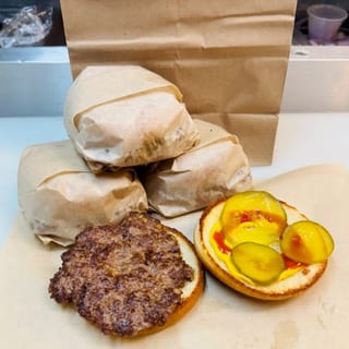 Little Big Burger Bag Size