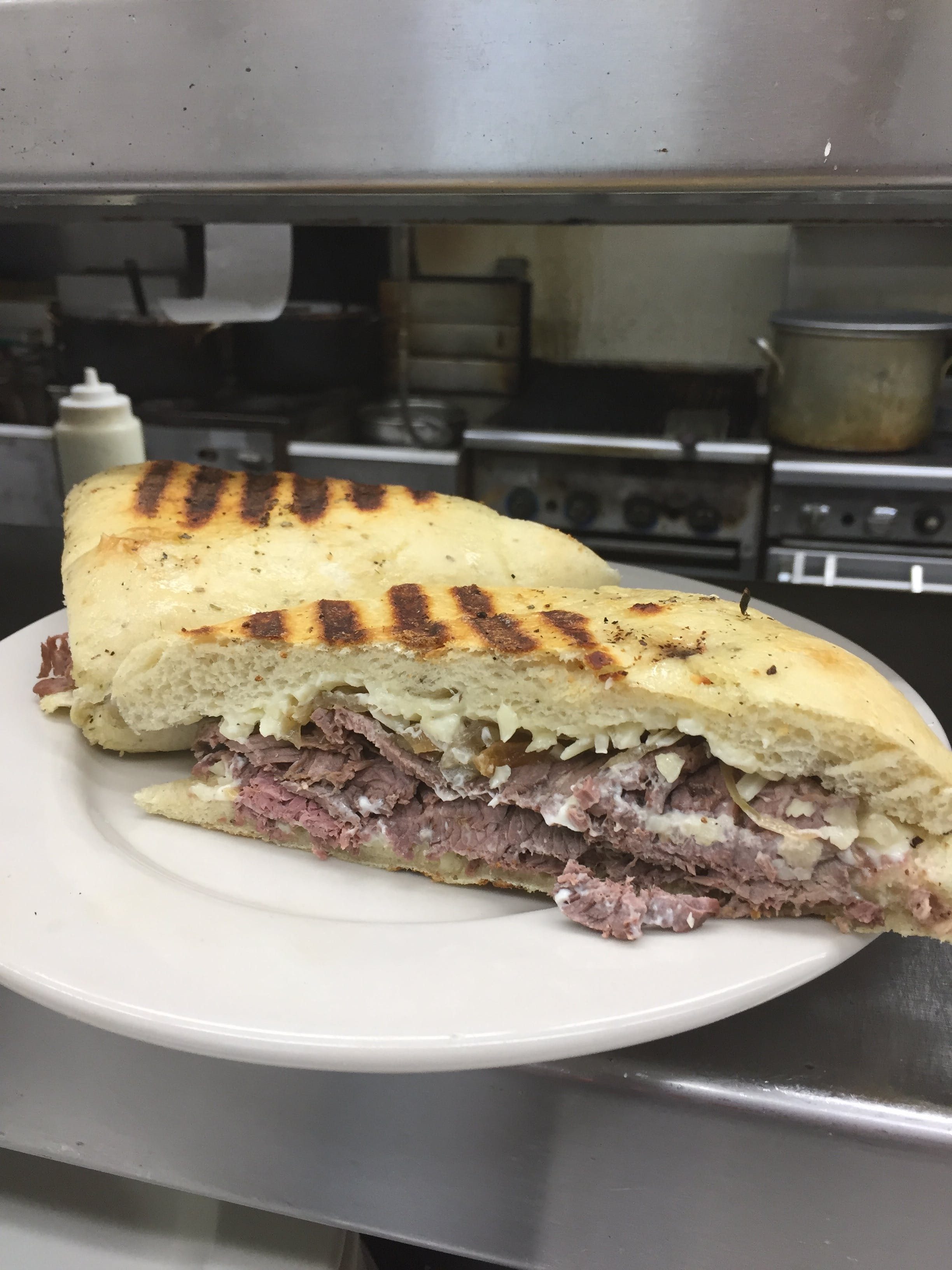 Roast Beef Panini.