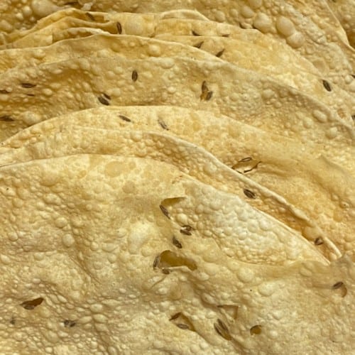Papadum.