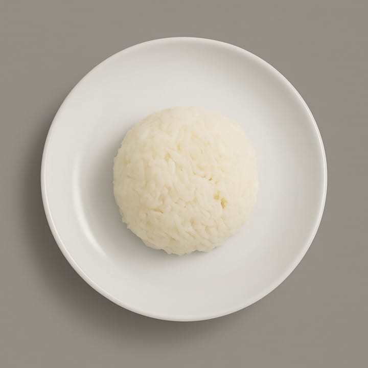 Steamed Rice.