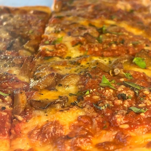 Grandma Pizza Slice.