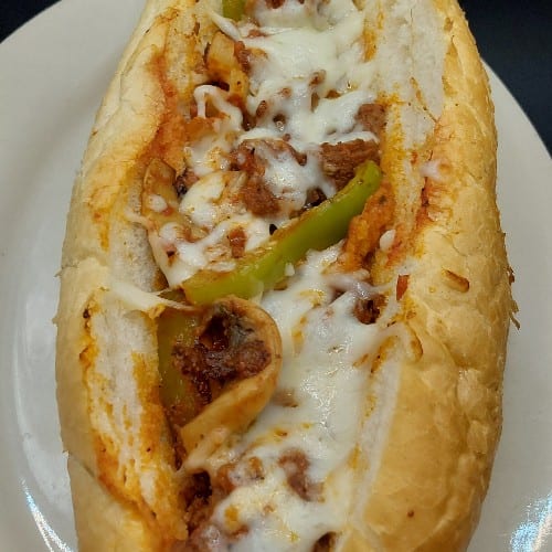 Sausage & Peppers Sub.