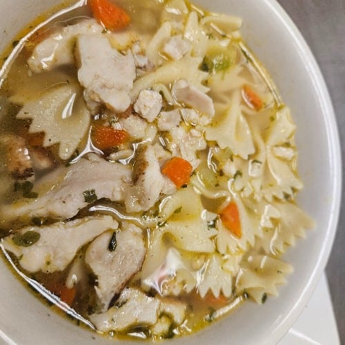Chicken Noddle Soup.