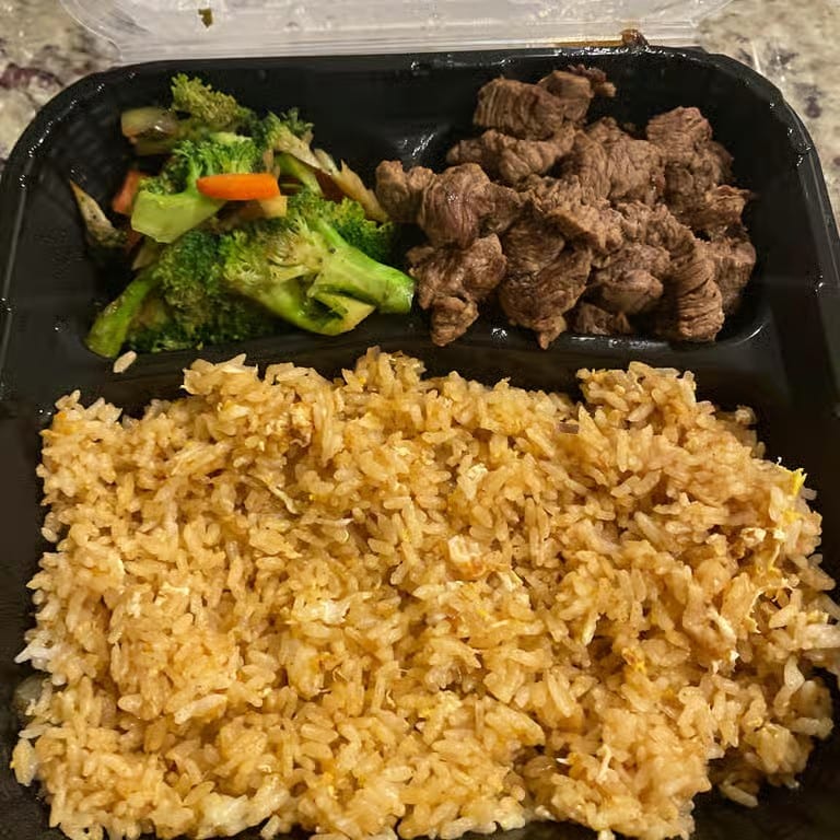 Filet Mignon Hibachi.