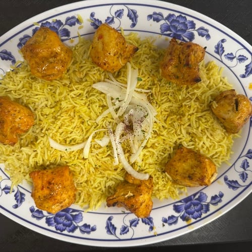 Chicken Tawook Platter.