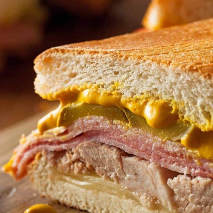Sandwich cubano.