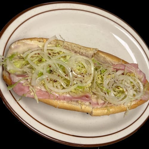 Ham & Cheese Sub.