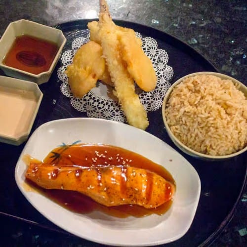 D11. Teriyaki Salmon.