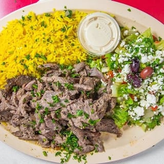 Beef Shawarma Platter