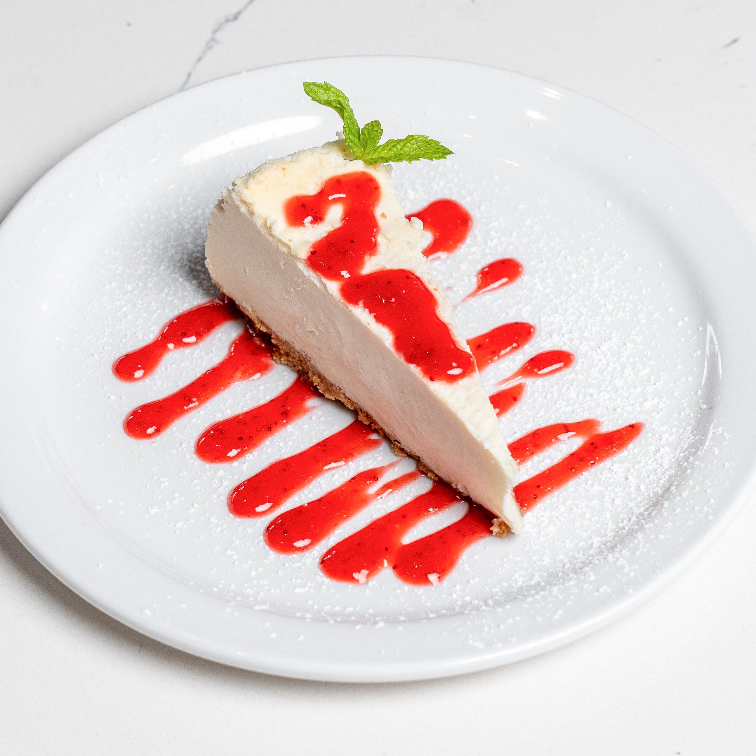 New York cheesecake.