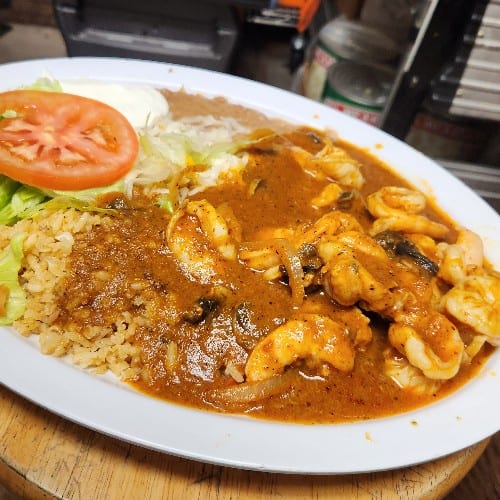 Camarones a La Diabla.