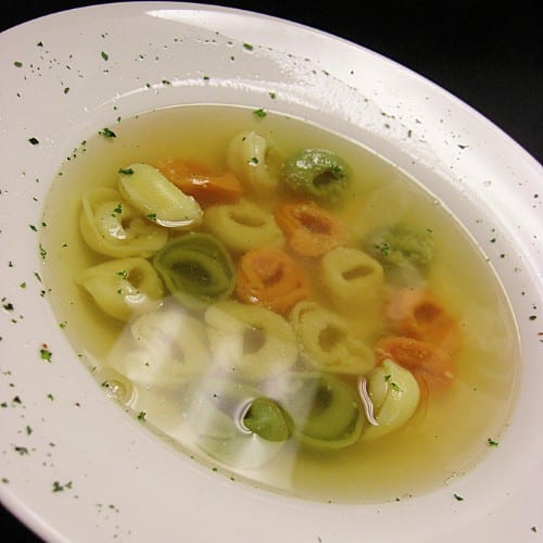 Tricolored Cheese Tortellini.