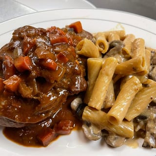 Lamb Shank Stroganoff