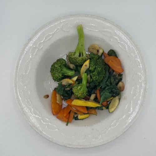 Sauteed Seasonal Vegetables.