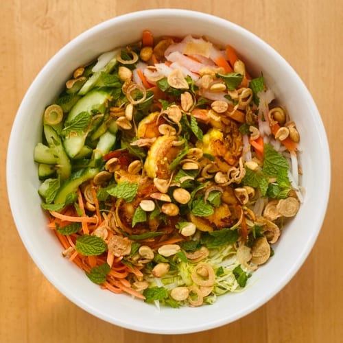 Grilled Shrimp Vermicelli.