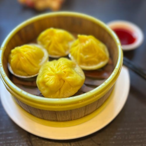 Vegan Xiao Long Bao.