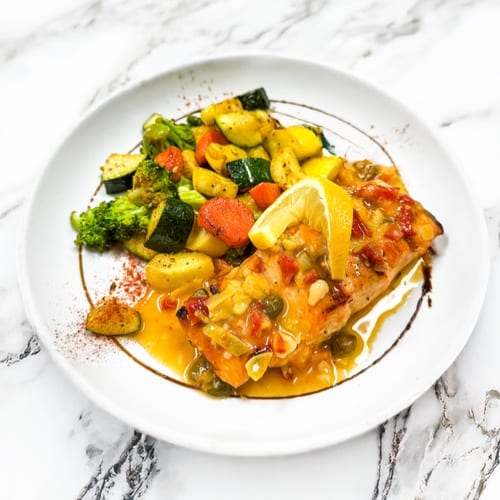 Grilled Salmon Special 8 Oz..