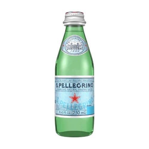 San Pellegrino Natural Mineral Water.