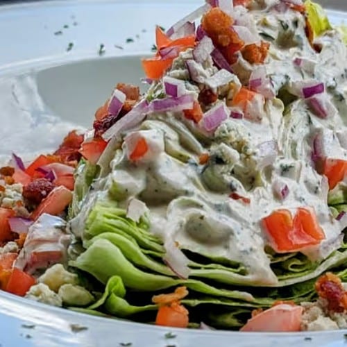Classic Wedge Salad.