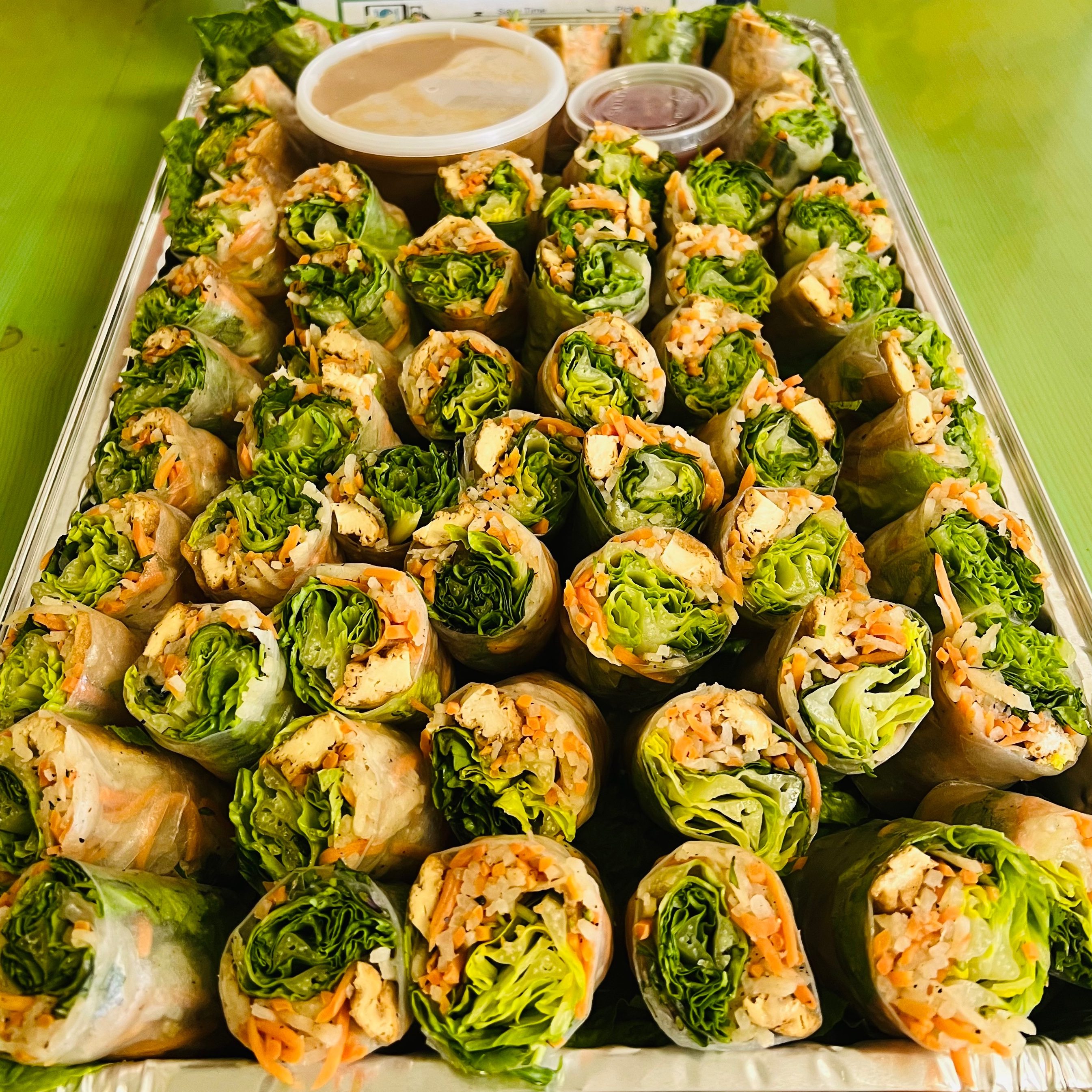 T12. Spring Rolls S/L (tray Bò Bía).