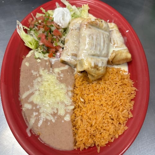 Sampler Chimichanga.