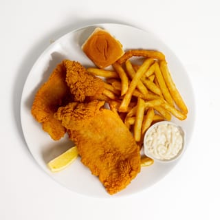 10 Pcs Boneless fried fillet fish tilapia