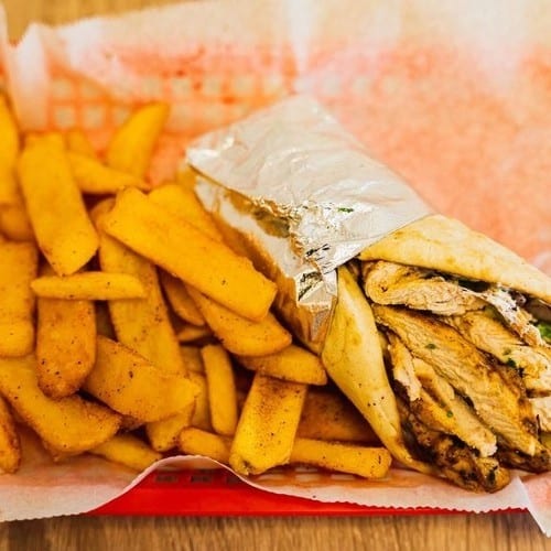 Gyro Chicken Pita.