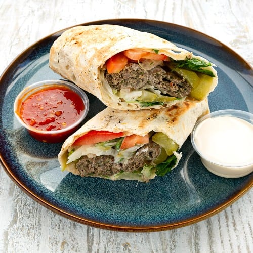 Kifta Kabab Sandwich.