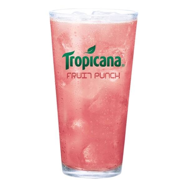 Tropicana Fruit Punch.